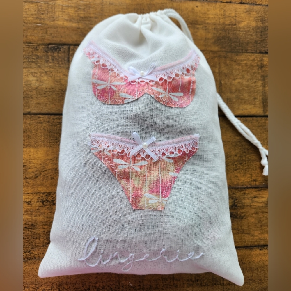 Lingerie bags,  travel lingerie bag,  bridesmaid gift,  delicates bag